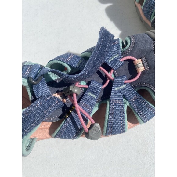 Keen Seacamp II CNX Youth Ocean Wave Big Girls Size 4 Waterproof Closed … - Picture 6 of 9
